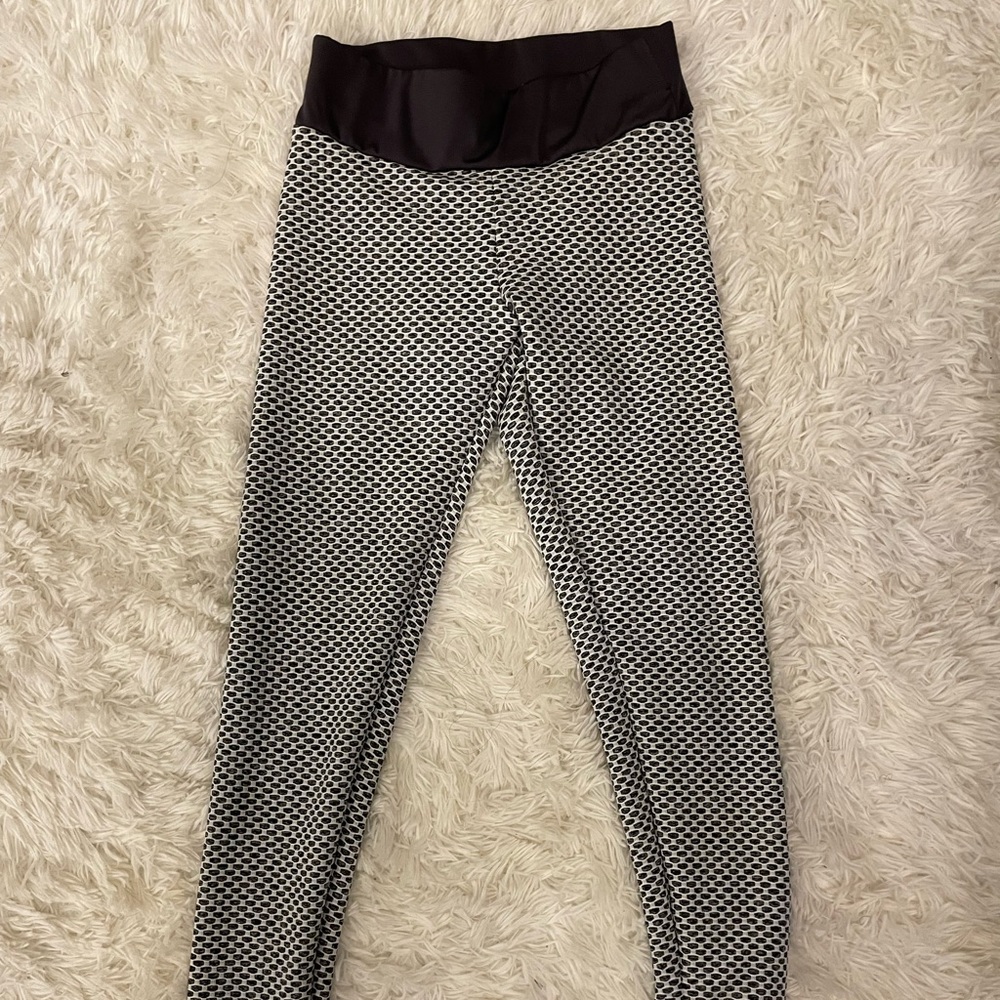 Popular Tiktok Leggings Grey Medium